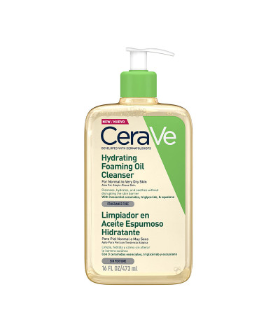 Cerave Aceite Limpiador Espumoso Hidratante X 473 Ml