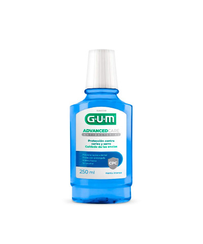 Enjuague Bucal Gum Advanced Care Menta Intensa X 250 Ml