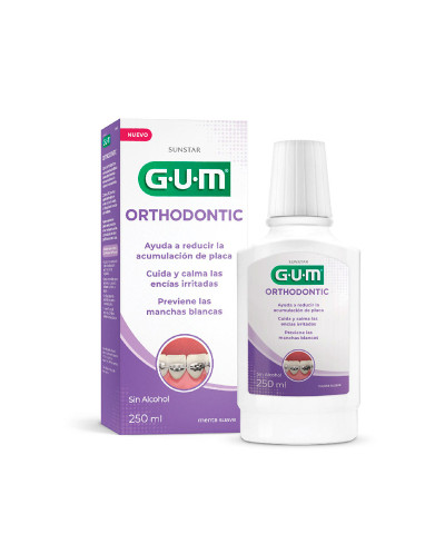 Enjuague Bucal Gum Orthodontic Soft Mint X 250 Ml