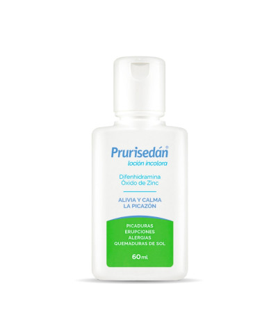 Loción Incolora Prurisedán Alivia Y Calma Picazón 60ml