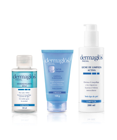 Kit Doble Limpieza Facial Dermaglós