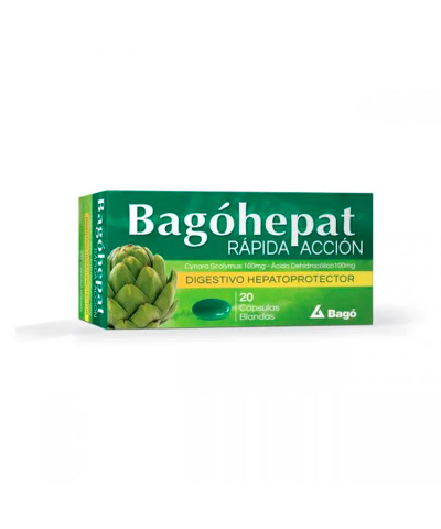 Bagohepat Rápida Acción Cápsulas Blandas X 20