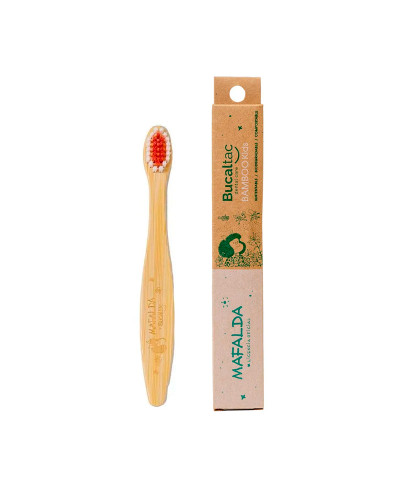Green Dent Cepillo Dental Bamboo Kids Mafalda