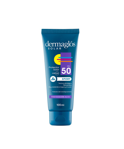 Protector Solar Dermaglós FPS 50 Sport Emulsión 100ml