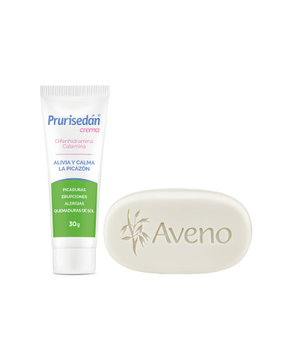 Kit Jabón Aveno + Crema Prurisedán Calmante