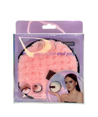 Pad Desmaquillante De Limpieza Facial Puff X 1U