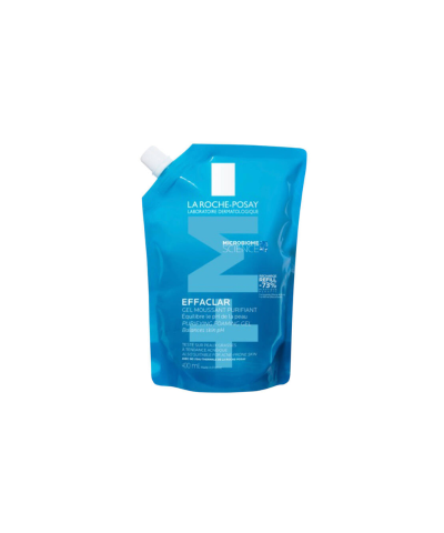 La Roche Posay Effaclar Gel Moussant Refill Purificante Para Pieles Grasas X 400ml