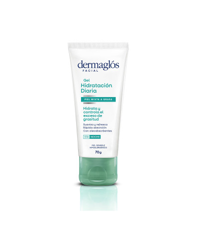Gel Facial Pieles Mixtas A Grasas Dermaglós X 70ml