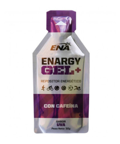 ENA Suplemento Deportivo Enery Gel C/Cafeina + Uva