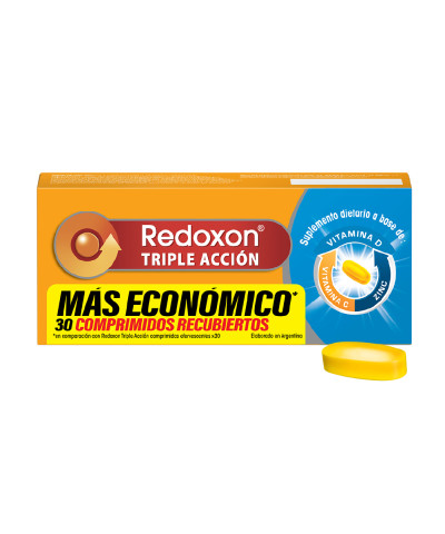 Redoxon Triple Acción Comprimidos Recubiertos X30
