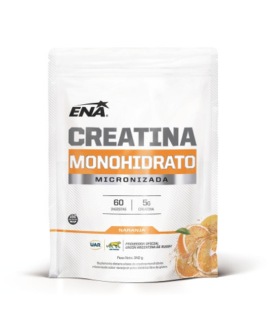 ENA Creatina Micronizada Sabor Naranja X 342 G