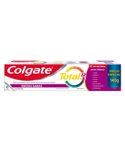 Crema Dental Colgate Total 12 X140gr