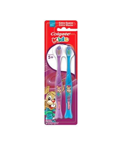 Cepillo Dental Colgate Kids 5+ X 2 Unds
