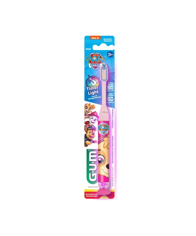 Cepillo Dental Gum Kids Timer Light Suave +3años X 1 Unid