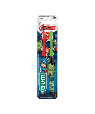 Cepillo Dental Gum Avengers (2 Unidades)