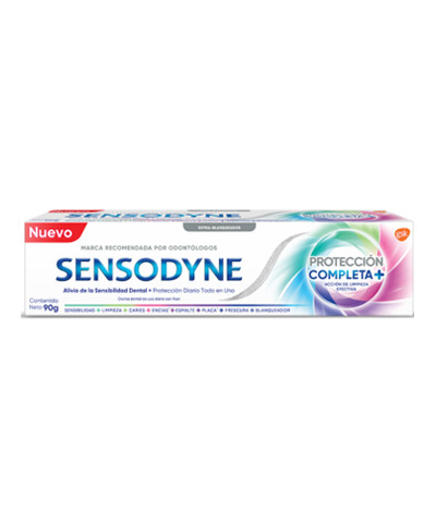 Crema Dental Sensodyne Complete Protection + White X 90 Gr