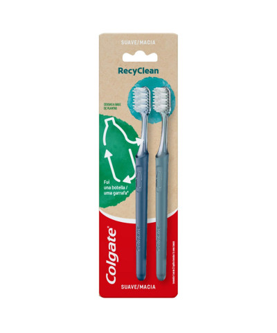 Cepillo Dental Colgate Recyclean X2un