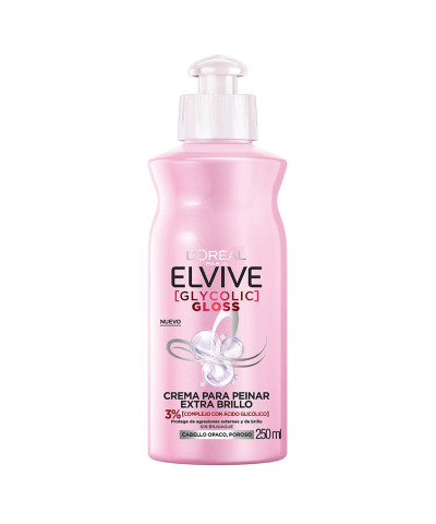 Crema Para Peinar Elvive Glicolic Gloss X250m
