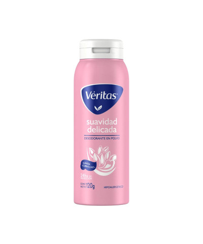 Desodorante Véritas En Polvo Mujer X 120 Gr