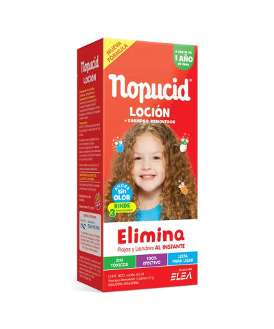 Loción Pediculicida Nopucid X 65 Ml
