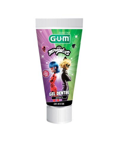 Crema Dental Miraculous Ladybug Gum X 100 Gr