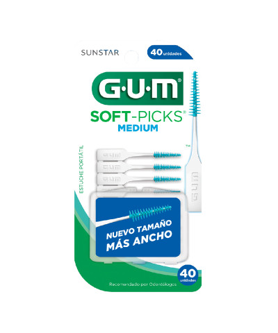 Palillos Interdentales Gum Medium X 40 Unid