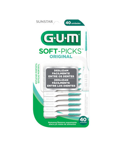 Palillos Interdentales Gum Suave X 40 Unid
