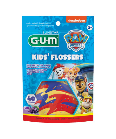 Hilo Dental Flossers GumPaw Patrol Kids X 40 Unds
