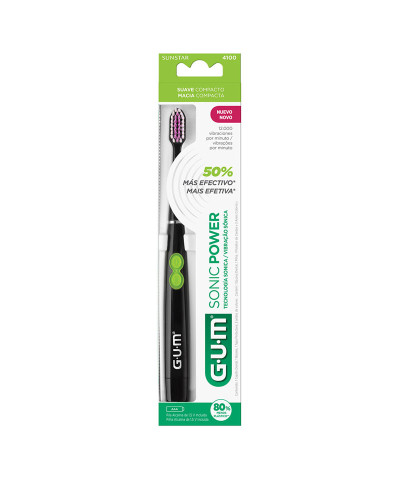 Cepillo Dental Gum Sonic Power Deep Clean Suave 4100 X 1 Unid
