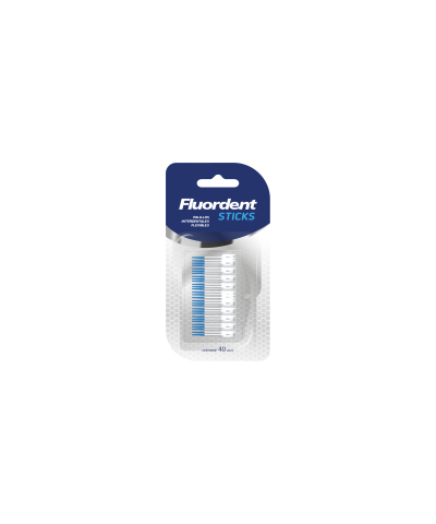 Palillos Interdentales Sticks Flex Fluordent X40 Unds