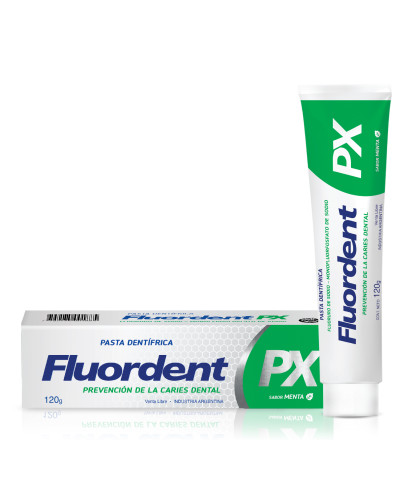 Fluordent PX Pasta Dental Anticaries Con 1450 Ppm Flúor 120 G