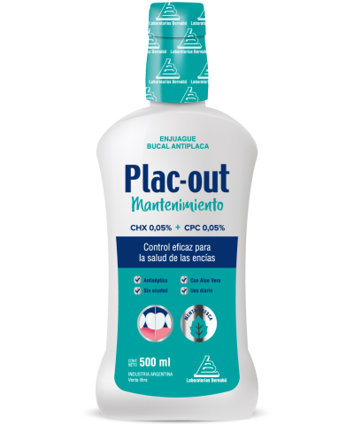 Plac-out Mantenimiento Enjuague Bucal X 500 Ml