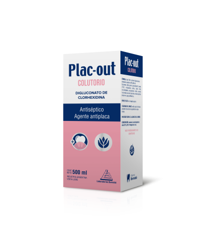 Plac-out Colutorio Antiséptico Bucal X 500 Ml