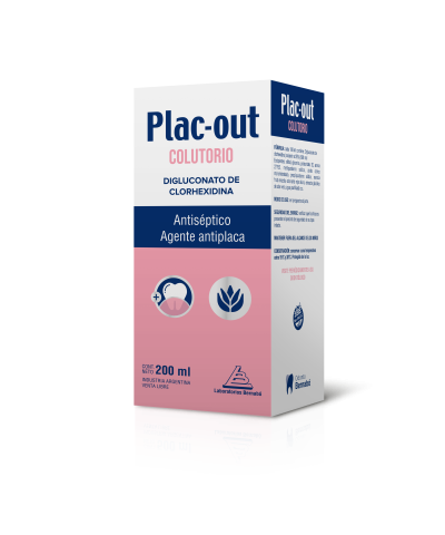 Plac-out Colutorio Antiséptico Bucal X 200 Ml