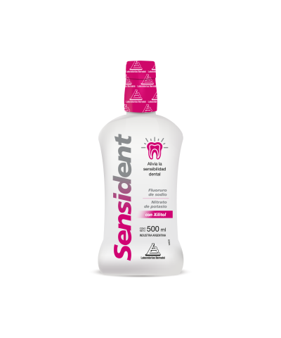 Sensident Enjuague Bucal Colutorio Sensibilidad X 500 Ml