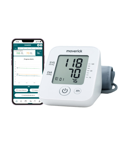 Tensiómetro Digital Maverick T-Voice Con Bluetooth