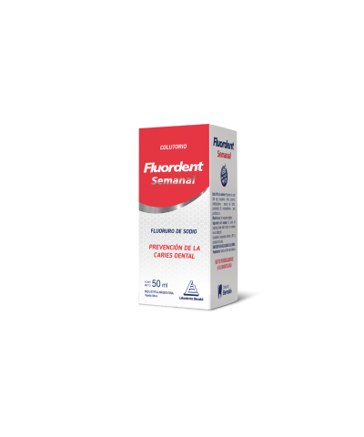 Fluordent Semanal Enjuague Bucal Anticaries X 50 Ml