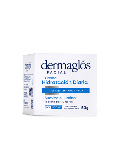 Crema Facial Hidratante Dia Y Noche Dermaglós 50g