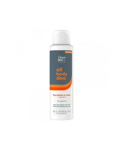 Desodorante Dove Men All Body Deo Shea Butter & Cedar 150 Ml