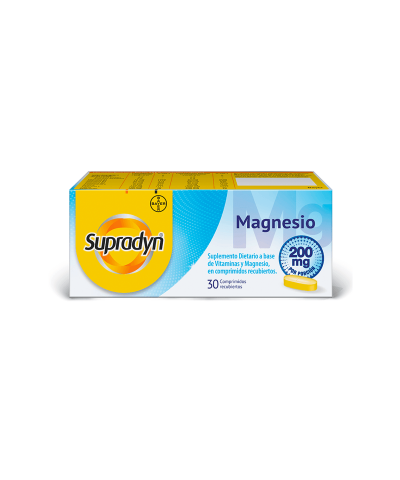 Suplemento Dietario Supradyn Magnesio X 30 Comp