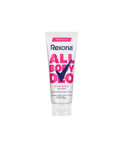 Desodorante En Crema Para Todo El Cuerpo Rexona All Body Deo Wild Rose X 75 Gr