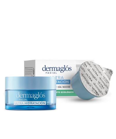 Kit Facial Dermaglós Crema Ultra Hidratación + Repuesto 50g
