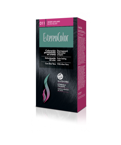 EstereoColor Coloracion Permanente Kit N011 Negro Azulado