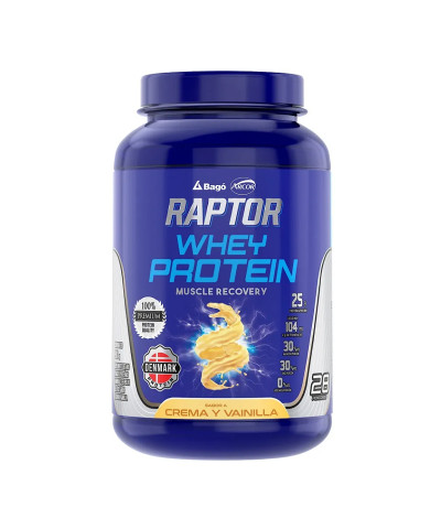 Suplemento Dietario Raptor De Vainilla X 980 Gr