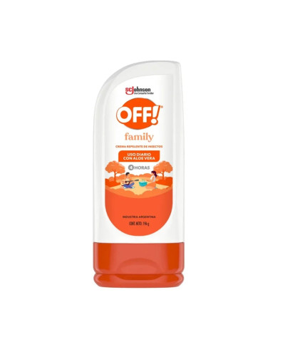 Repelente Para Mosquitos Off Crema Family X196gr