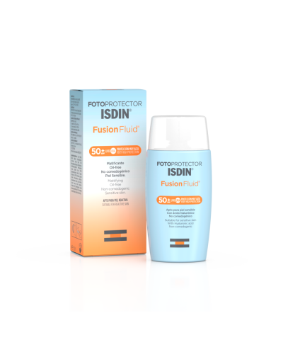 Protector Solar Isdin Fusion Fluid FPS 50+ X 50 Ml