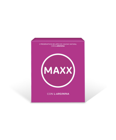 Preservativos Maxx Con L-arginina