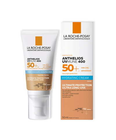 Protector Solar Anthelios UVMune La Roche Posay Crema C/Color Fps+50 X 50 Ml