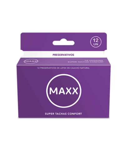 Preservativos Maxx Super Tachas X12