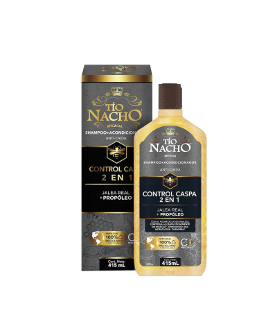 Shampoo Tio Nacho 2 En 1 Control De Caspa X 415 Ml